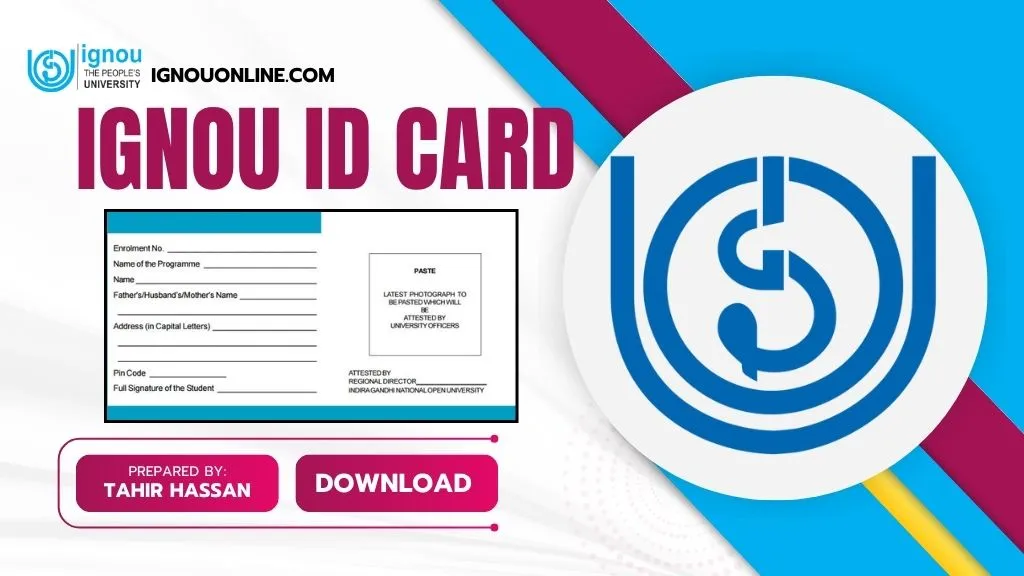 IGNOU ID Card 2025