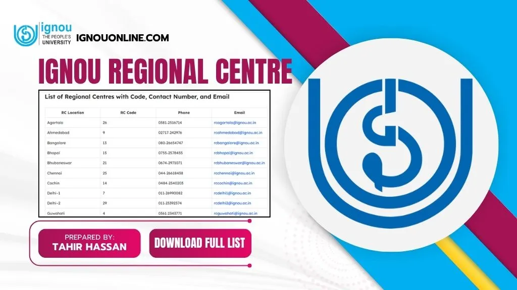 IGNOU Regional Centre
